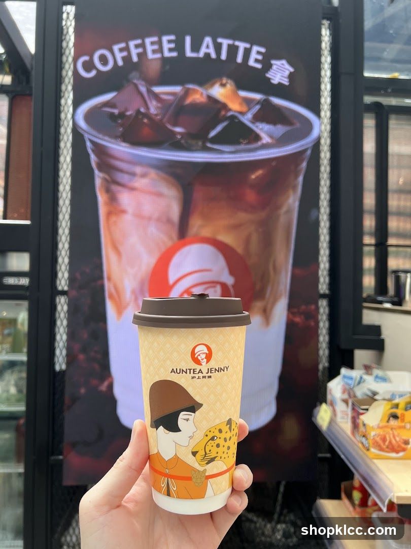 Coffee Latte Advertisement