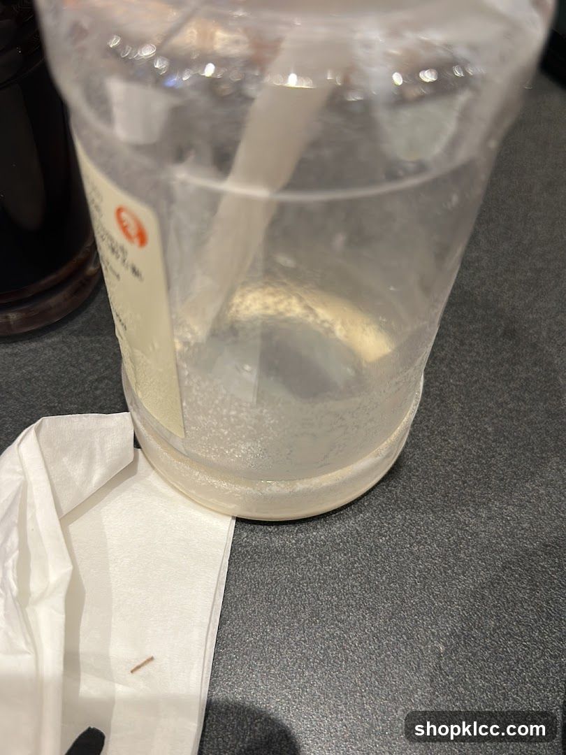 Empty Drink Cup