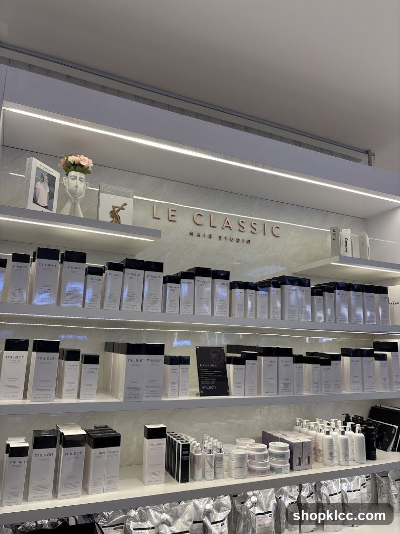 Hair Studio Product Display