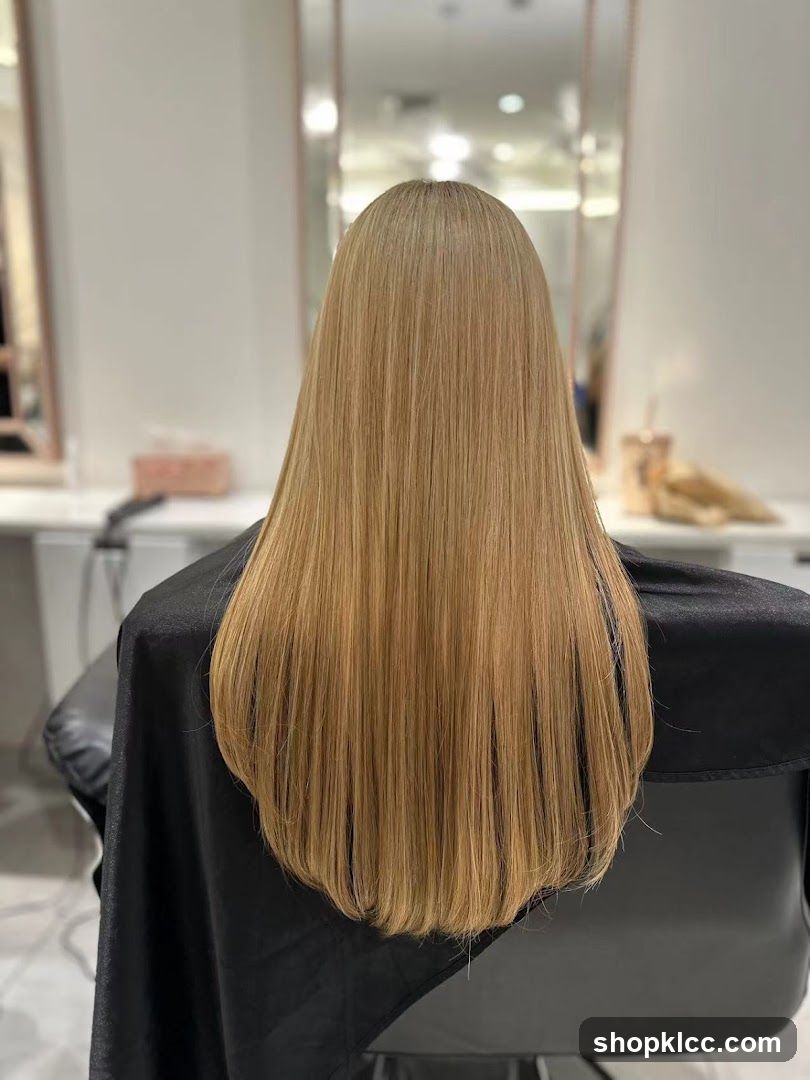 Blonde Hair After Treatment