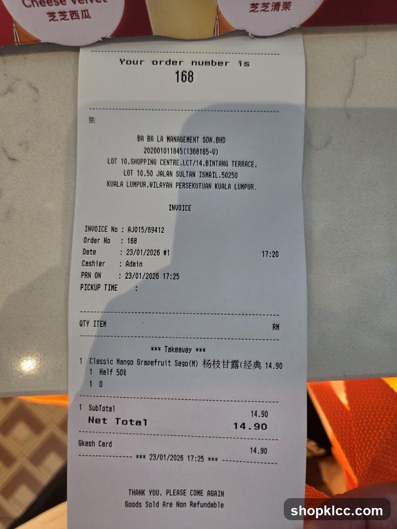 Receipt