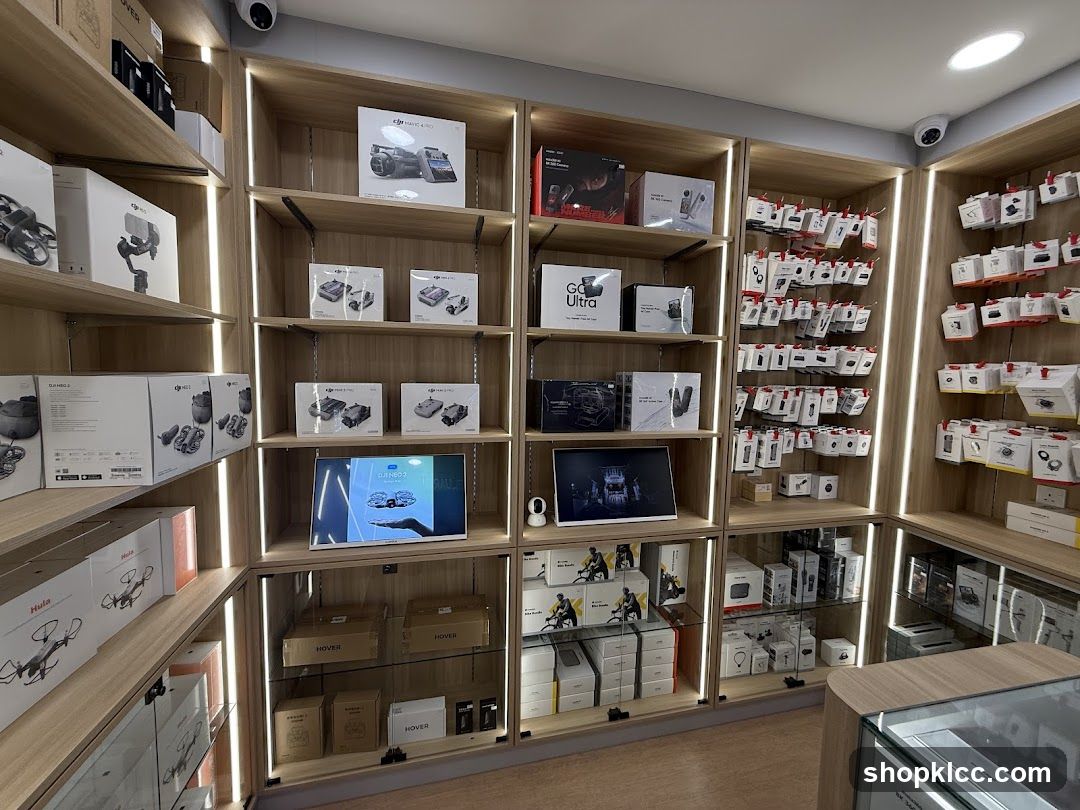 Electronics Store Interior