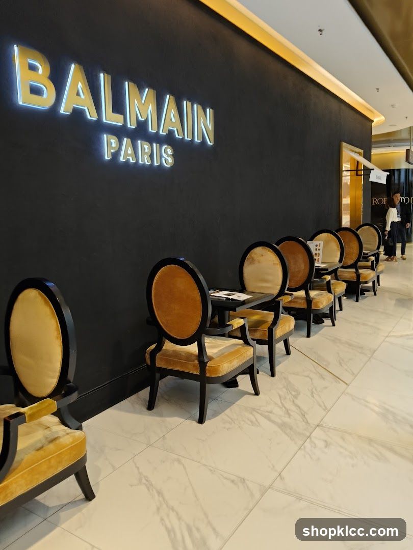 Balmain Paris Interior