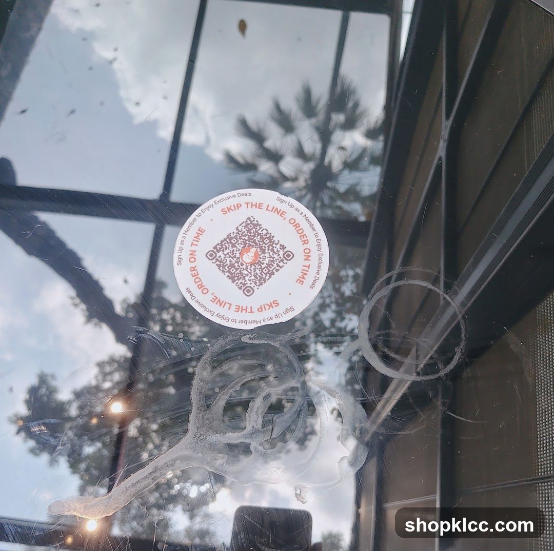 QR Code Sticker