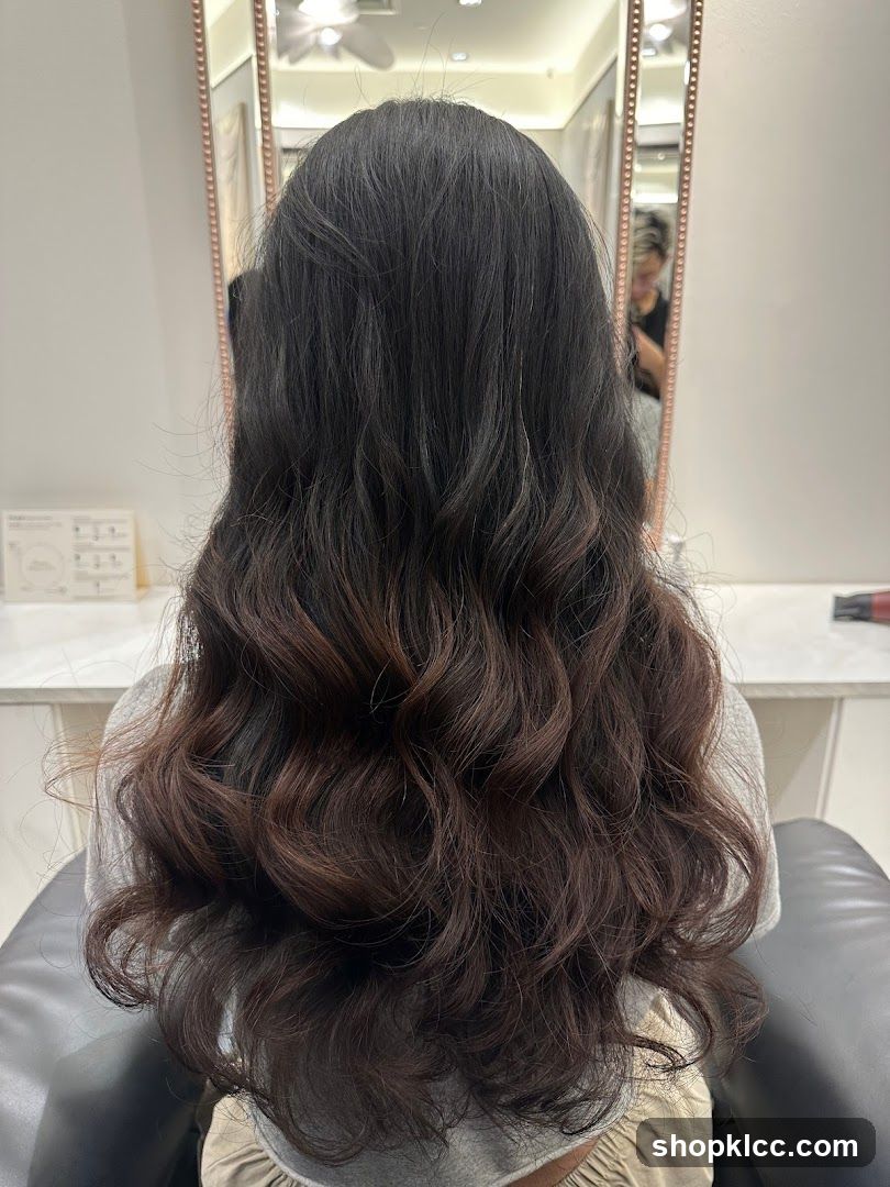 Woman's Hair Styled