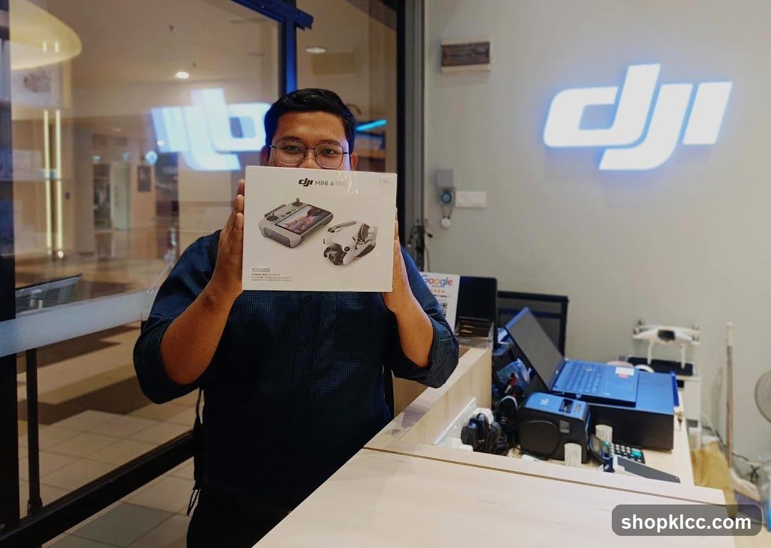 DJI Drone Store Interior