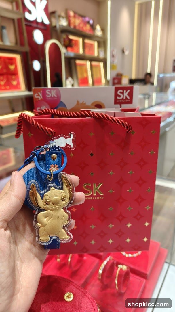 SK Jewellery Stitch Keychain
