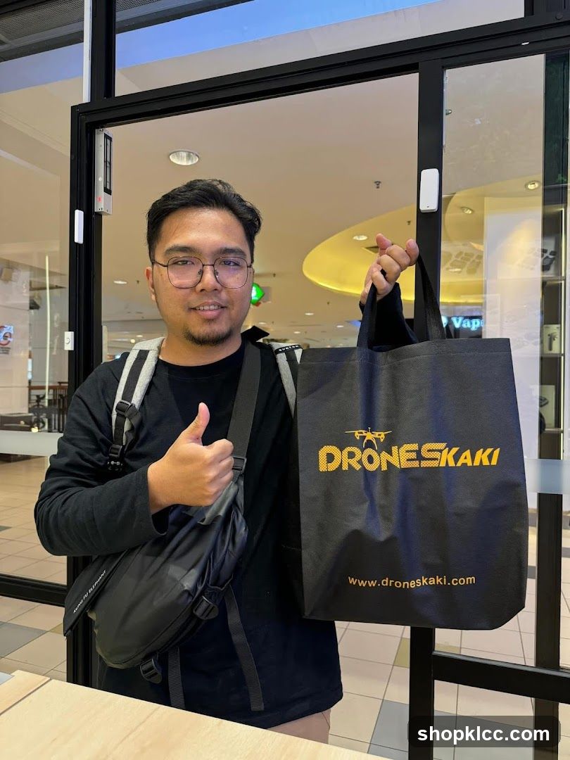 Person with Shopping Bag