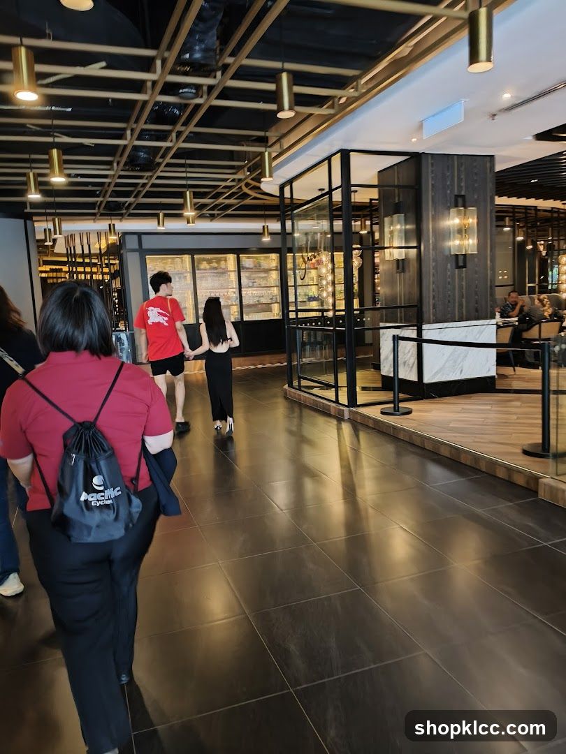 Interior of a modern commercial space