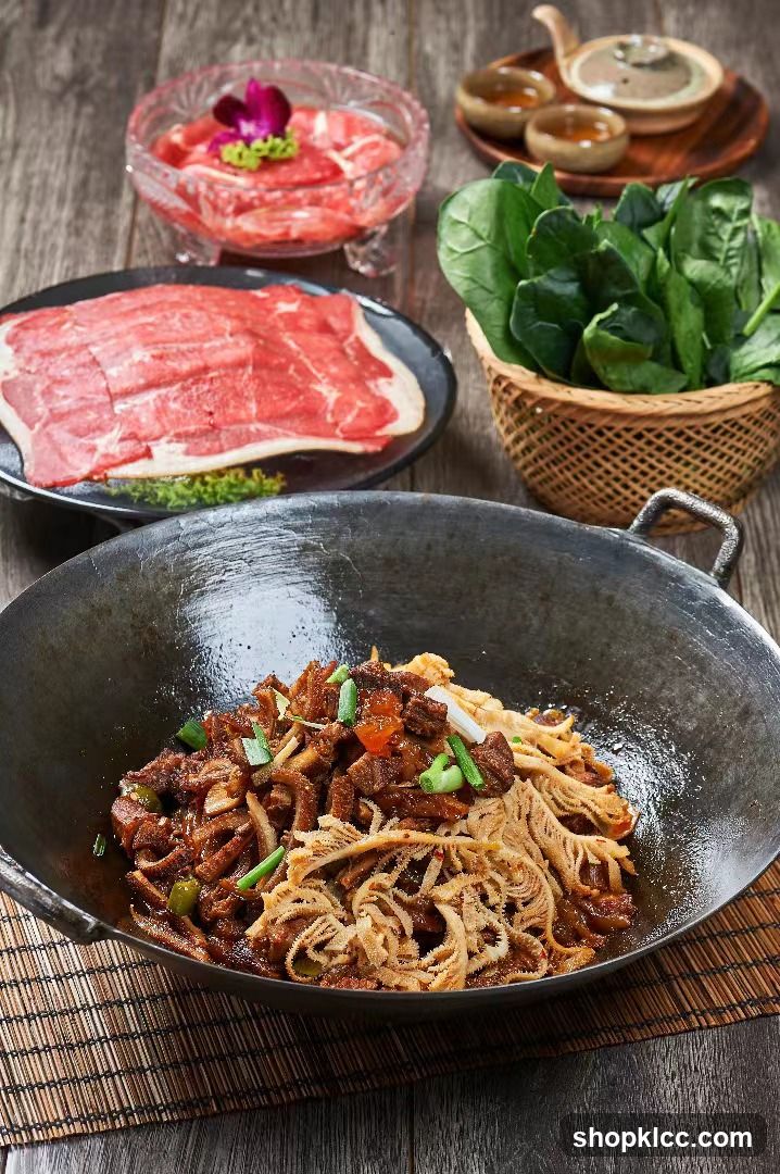 Chinese Hot Pot Ingredients and Dish