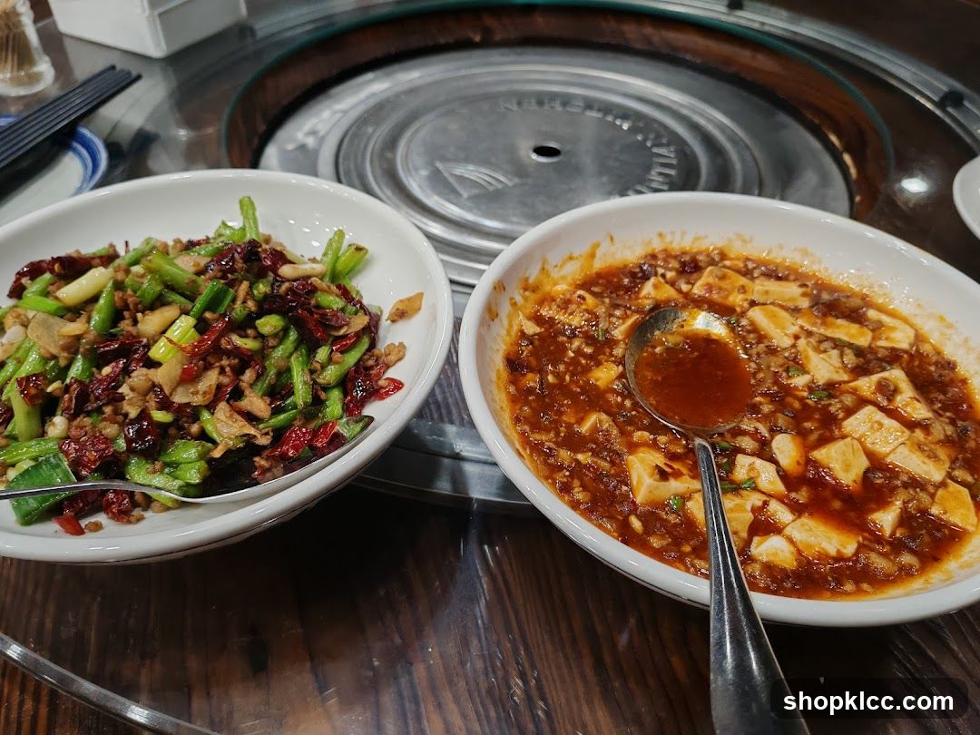 Chinese Dishes on a Table