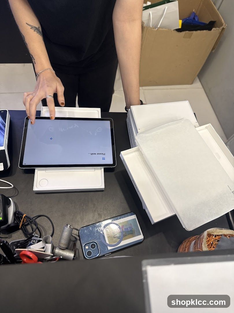 Tablet Setup