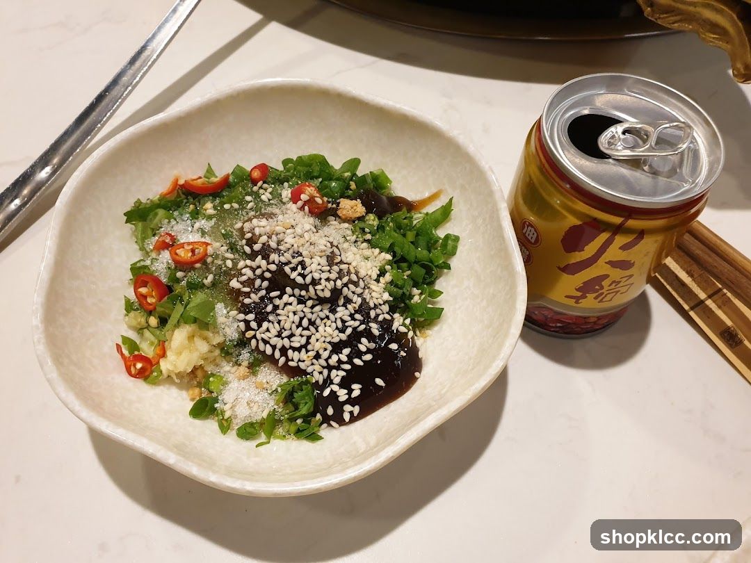 Dipping Sauce with Sesame and Chili