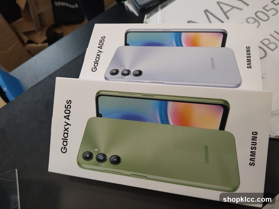 Samsung Galaxy A05s Boxes