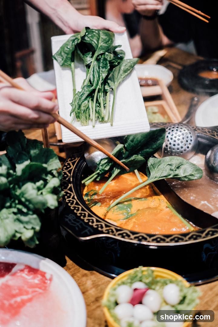 Hot Pot Dining Scene