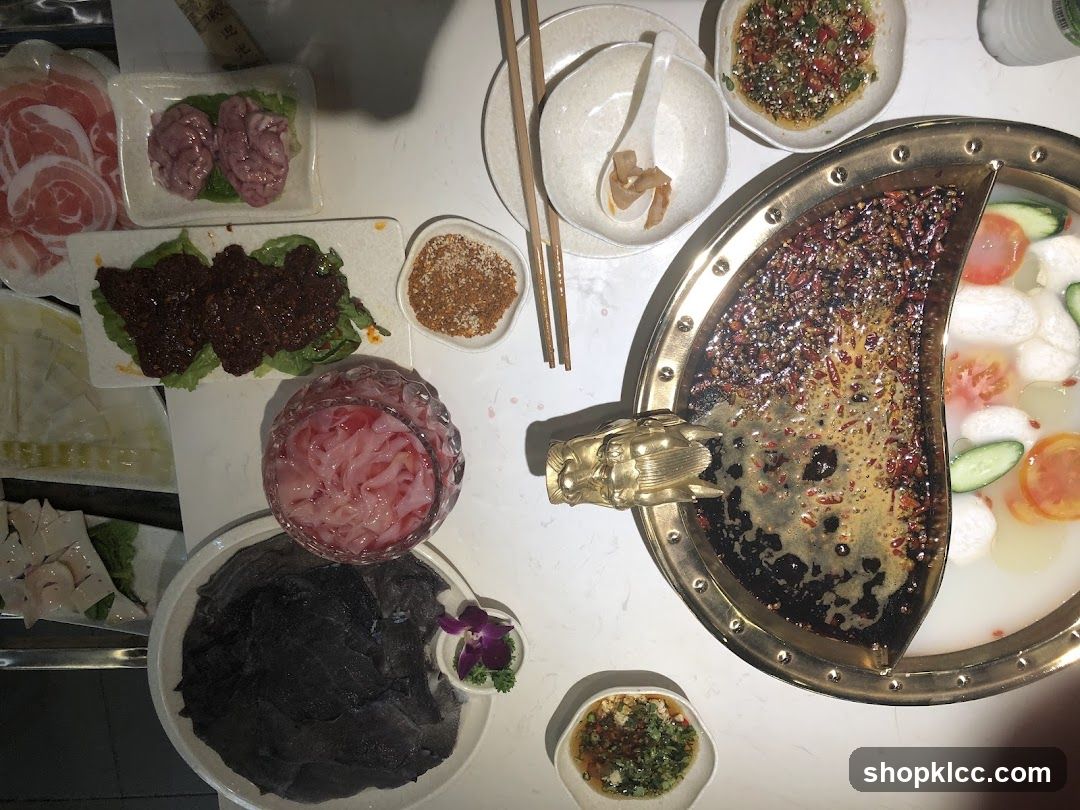 Hot Pot Meal Spread