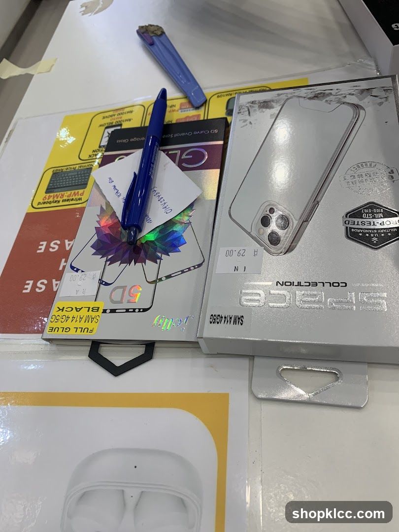 Phone Accessories Display