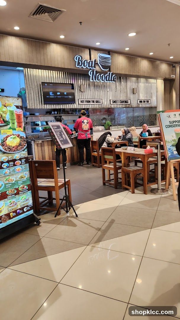 Boat Noodle Restaurant Interior