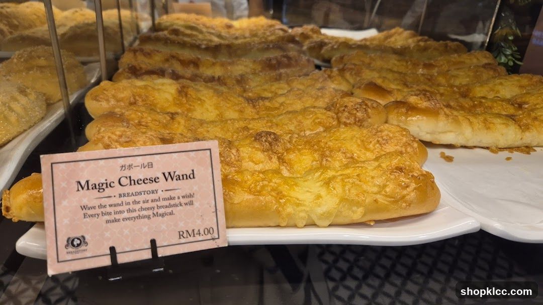 Magic Cheese Wand Breadstick Display
