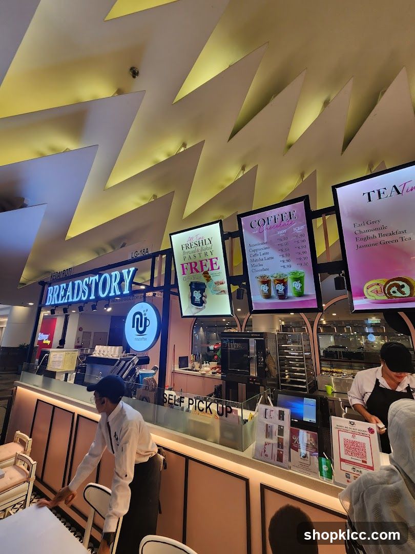 Breadstorey and Coffee Shop Interior