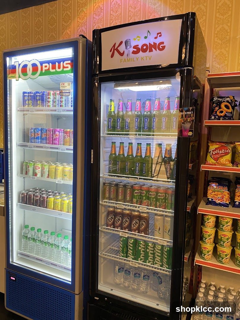 Beverage Refrigerators and Snack Shelves