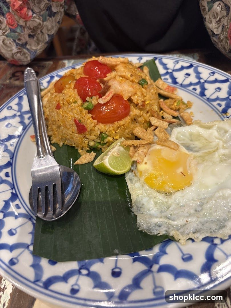 Fried Rice with Egg and Lime