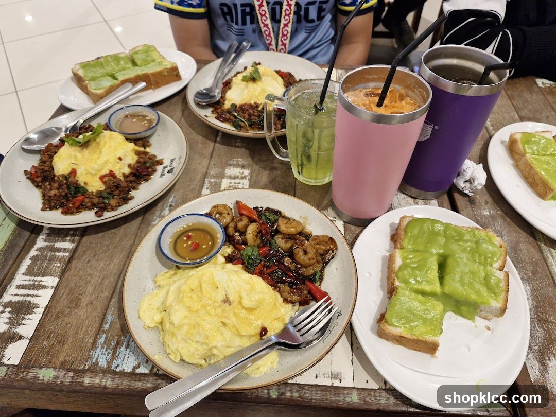 Thai Food Spread