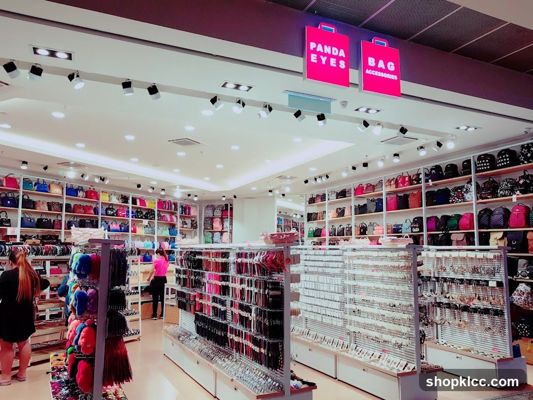 Panda Eyes Bag Accessories Store Interior