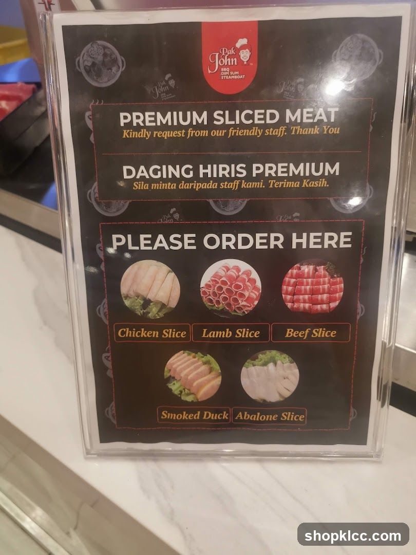 Pak John Premium Sliced Meat