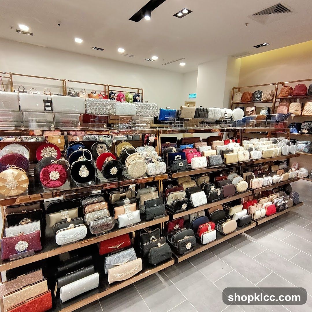 Handbag Display Store Interior