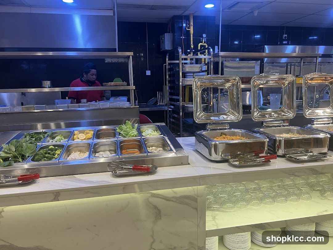 Buffet Food Display