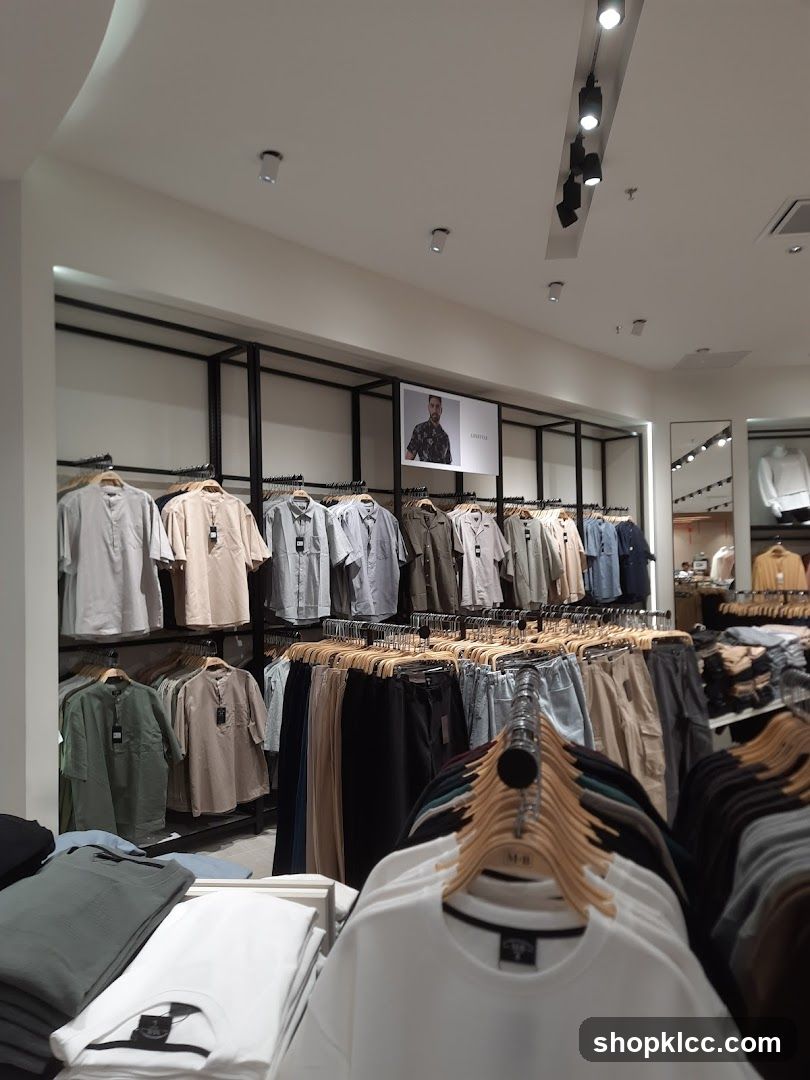 Men's Clothing Store Interior