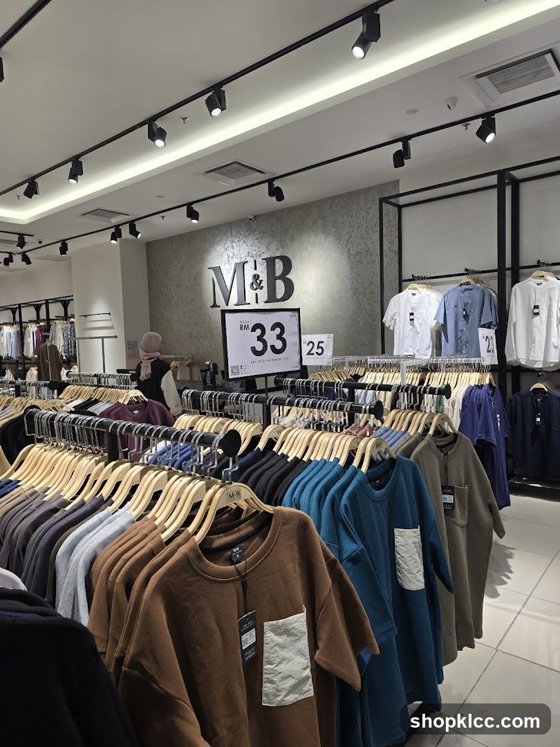 M&B Clothing Store Interior