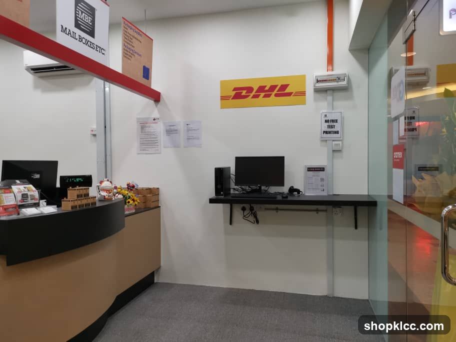DHL Office Interior