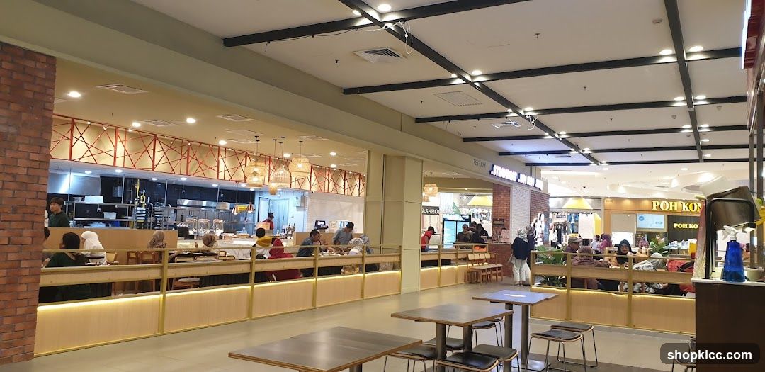 Food court interior