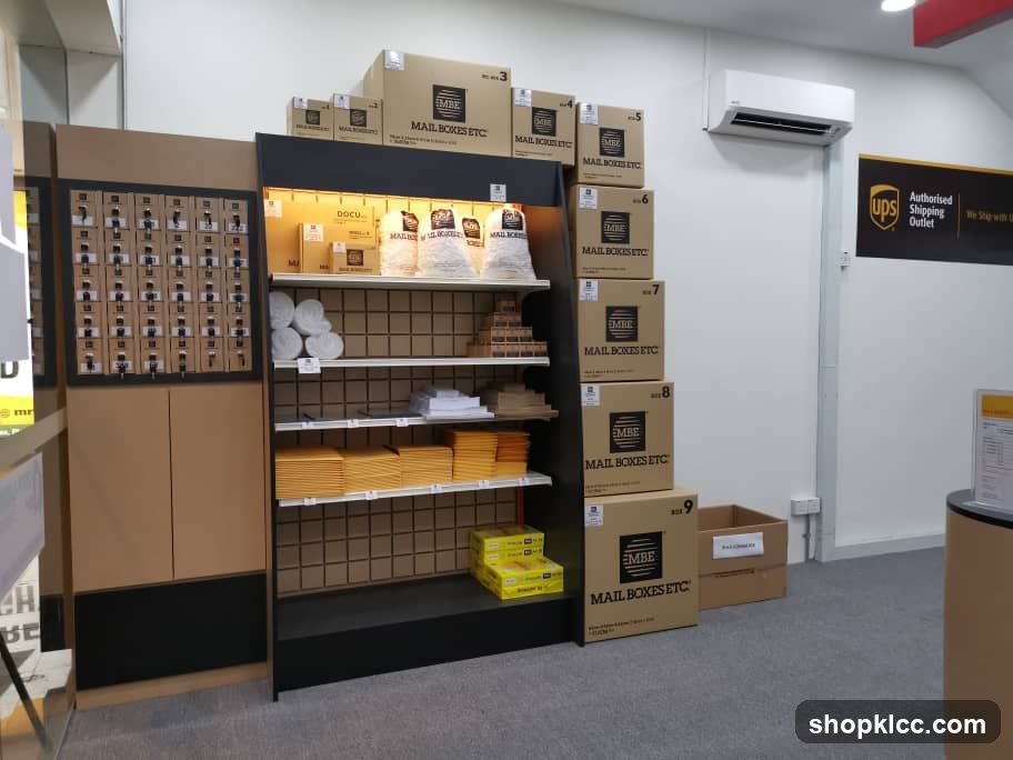 UPS Outlet Interior Display