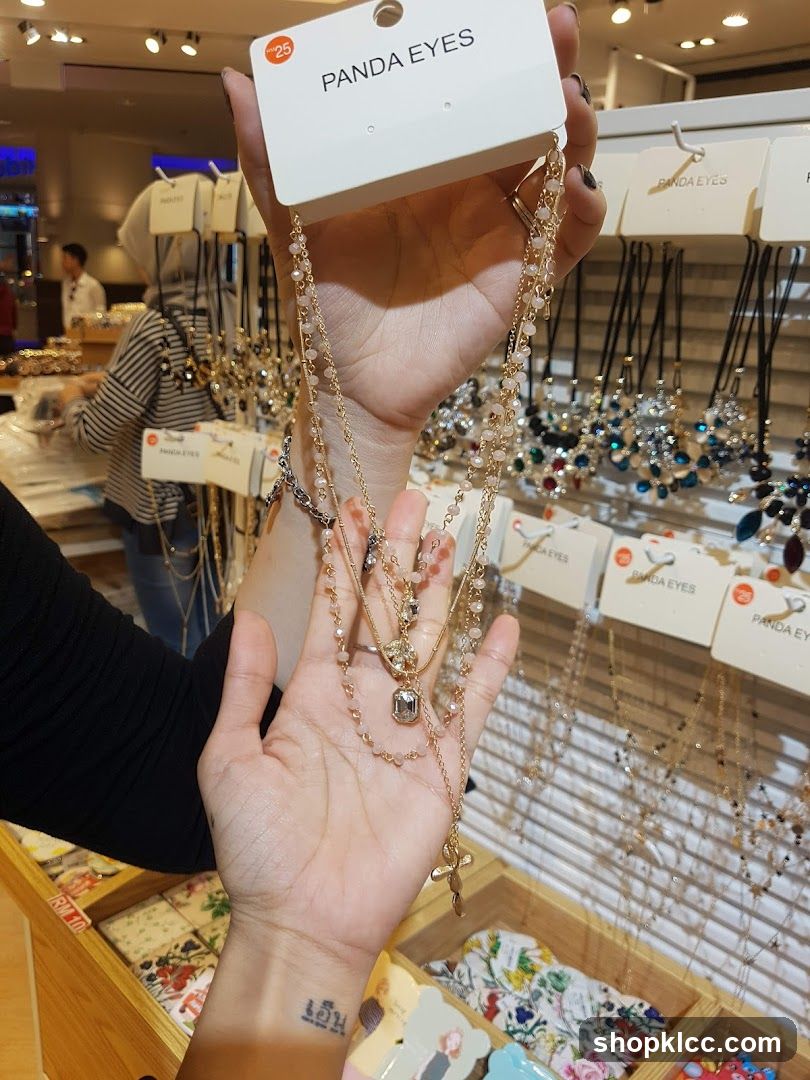 Jewelry Display in Store