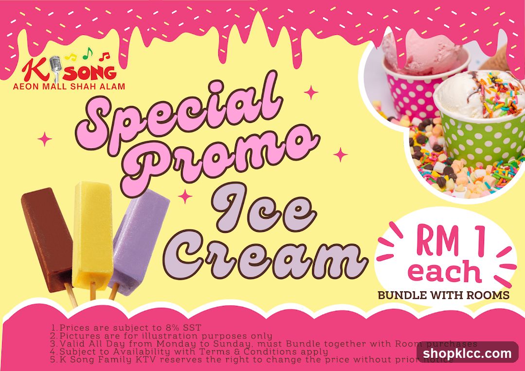 Special Promo Ice Cream