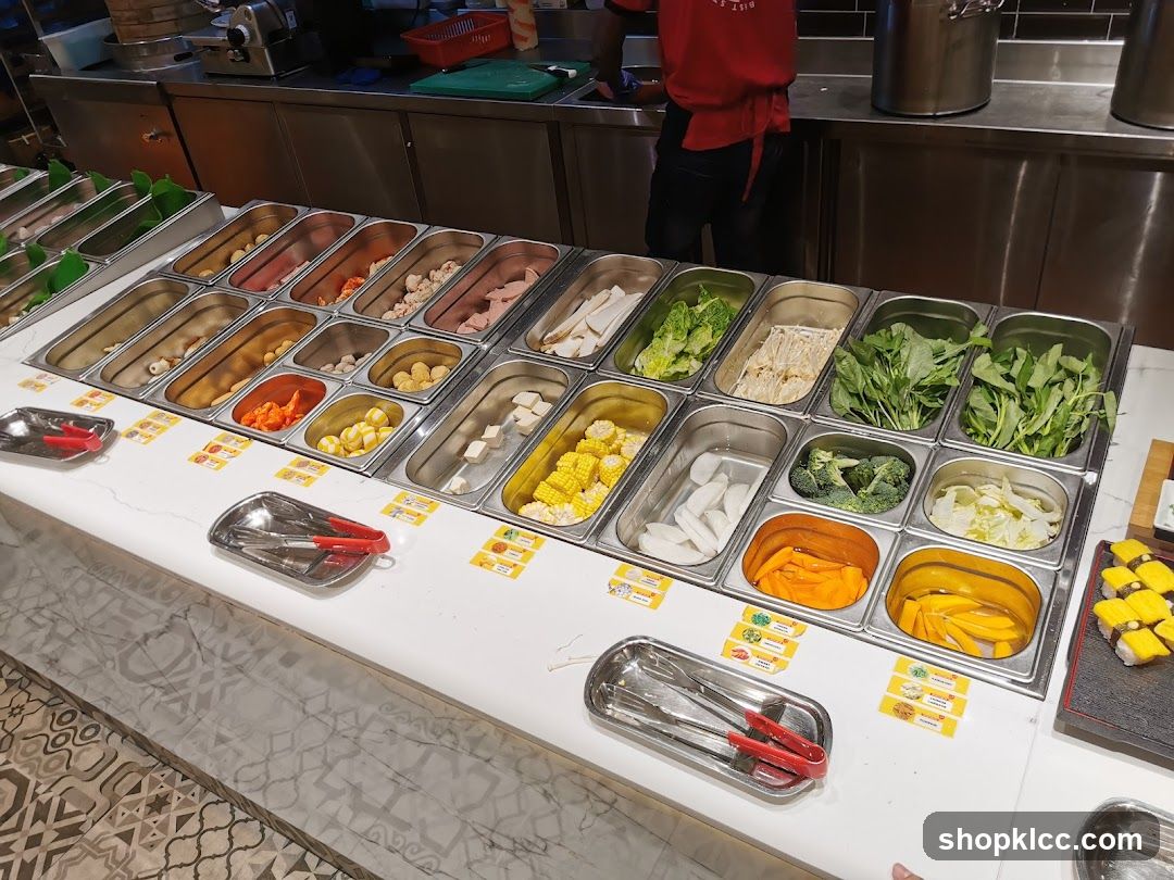 Buffet Food Display