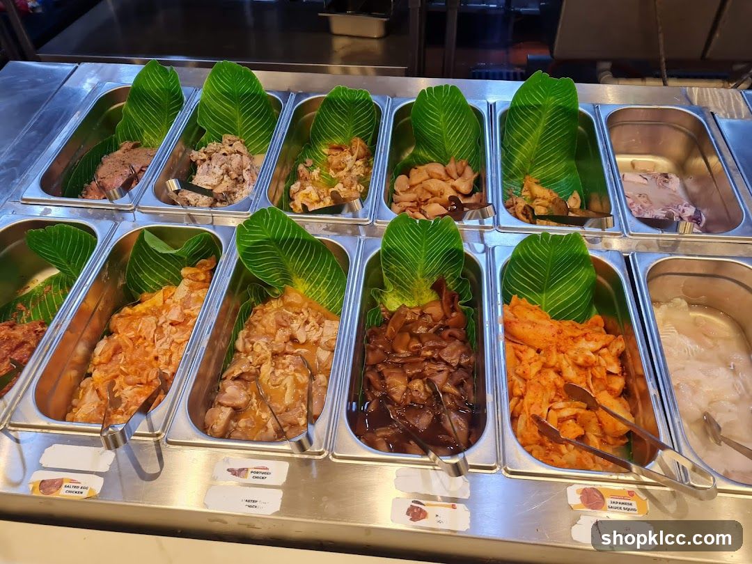 Buffet Food Display
