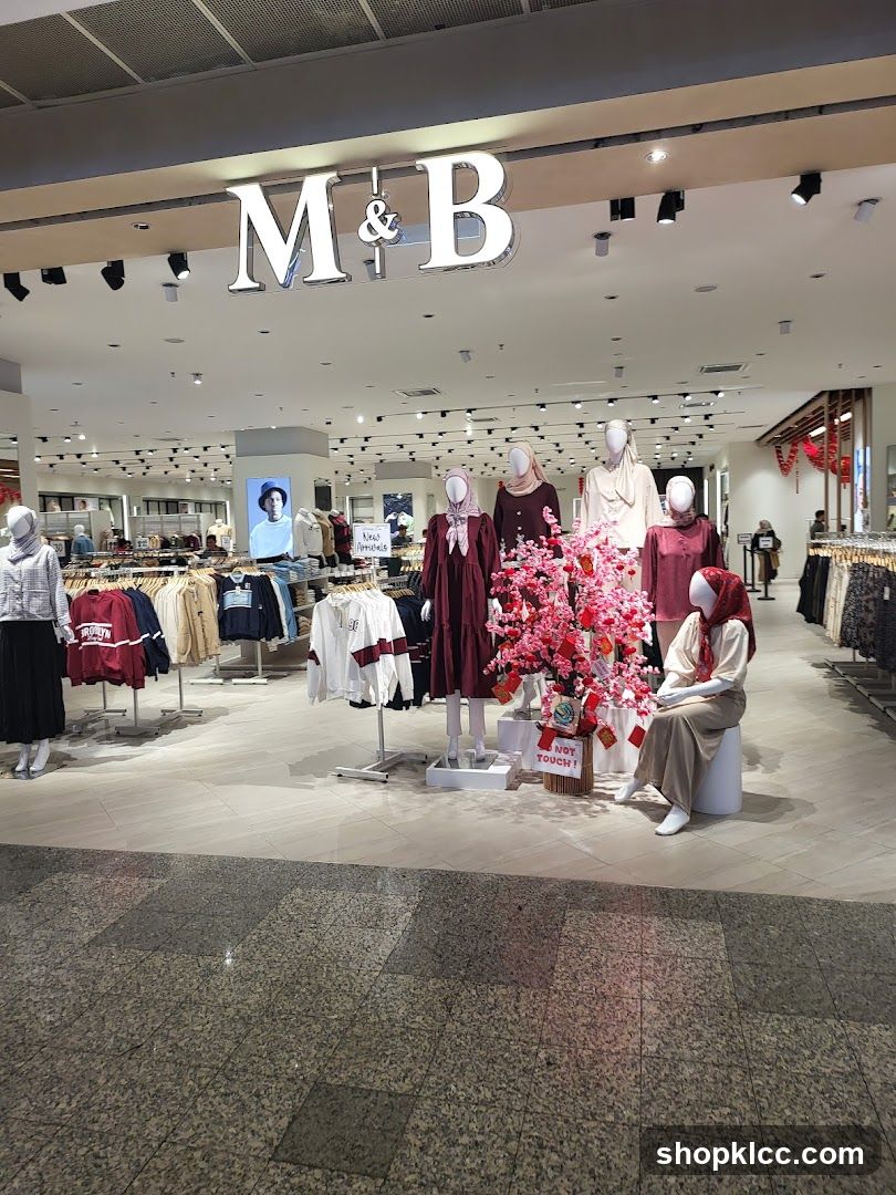 M & B Storefront Interior View