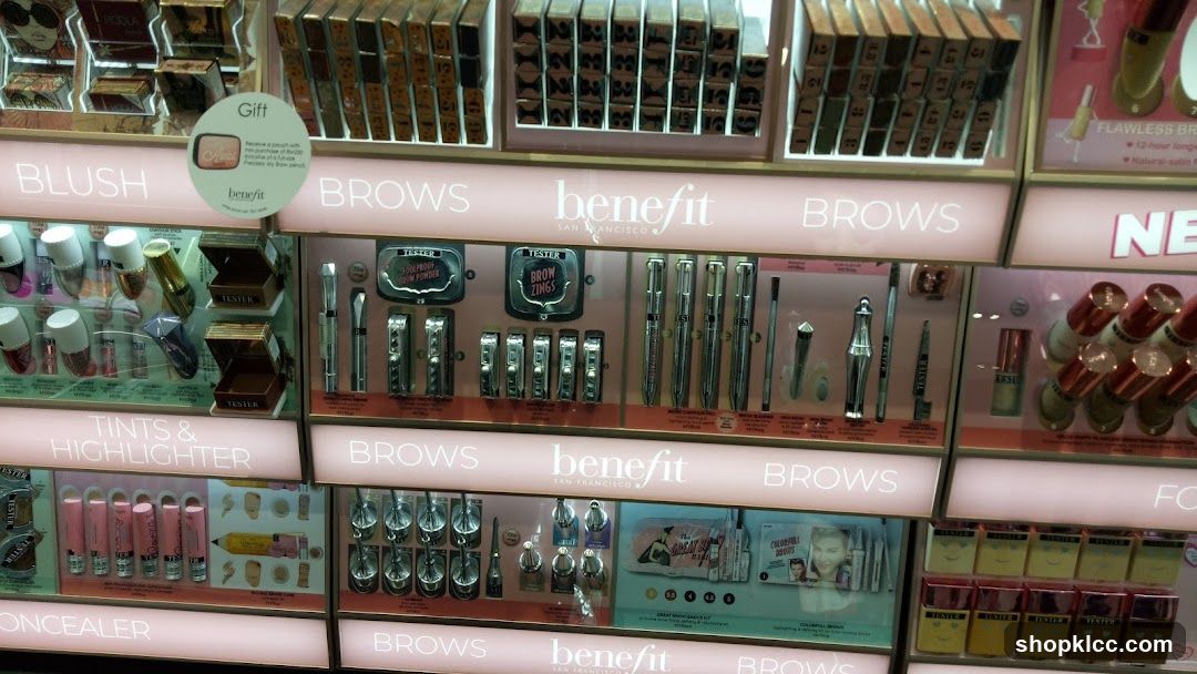 Benefit Cosmetics Display