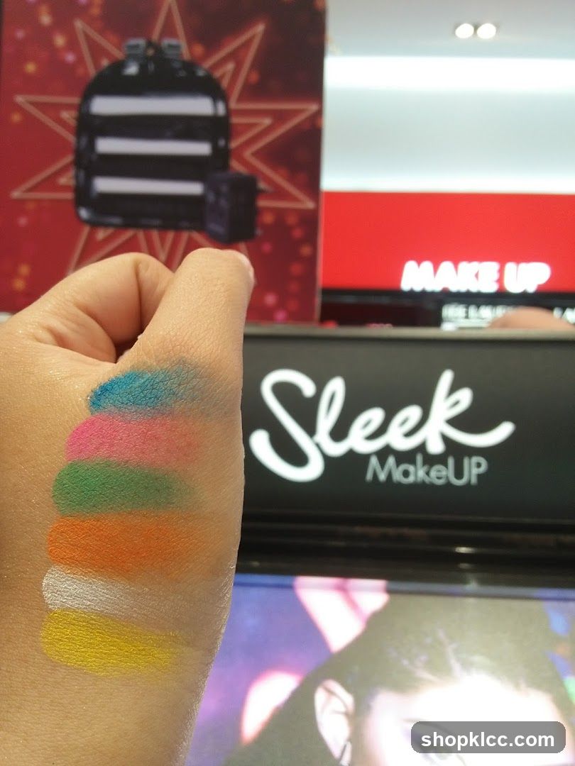 Sleek Makeup Swatches