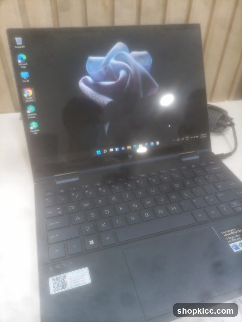 HP Envy Laptop on Desk