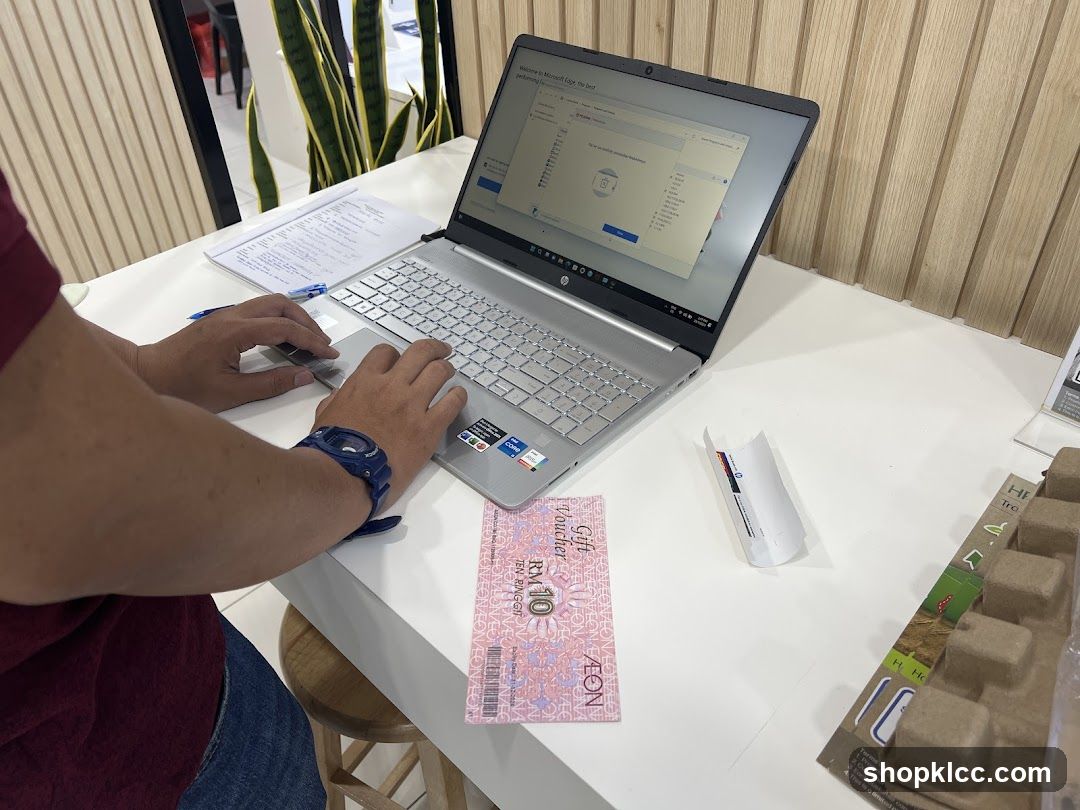 Laptop Setup with Gift Voucher
