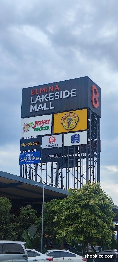 Elmina Lakeside Mall Signage