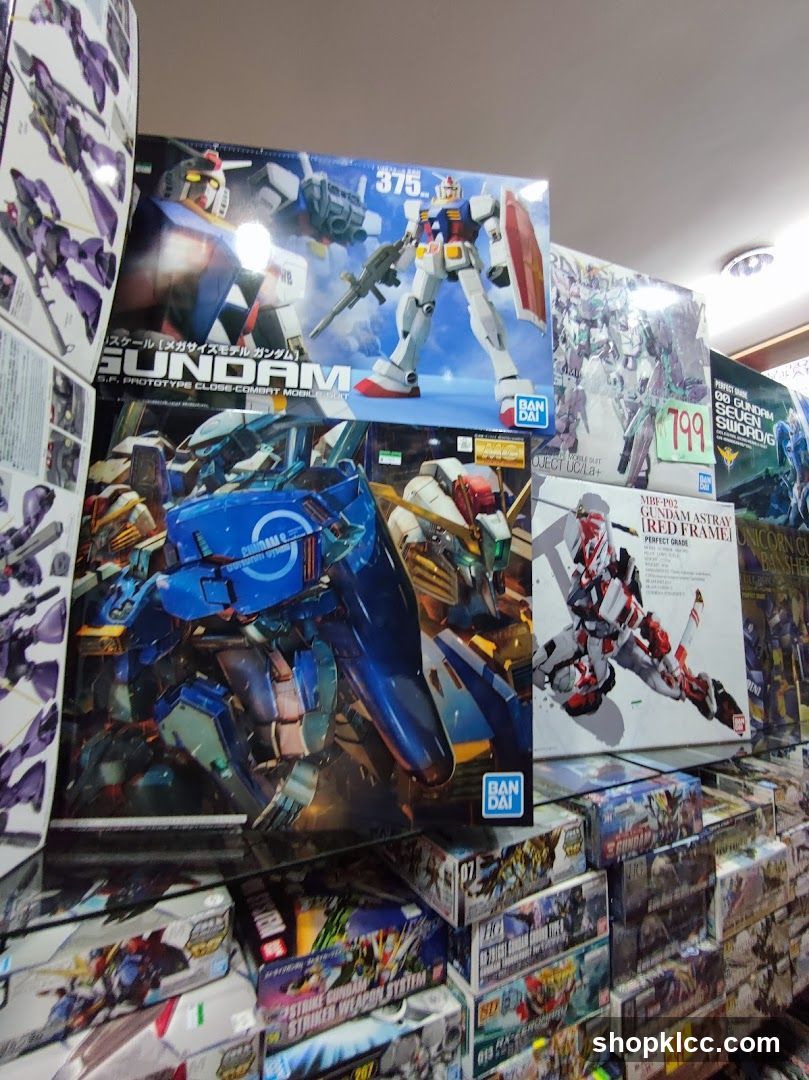 Gundam Model Kit Display
