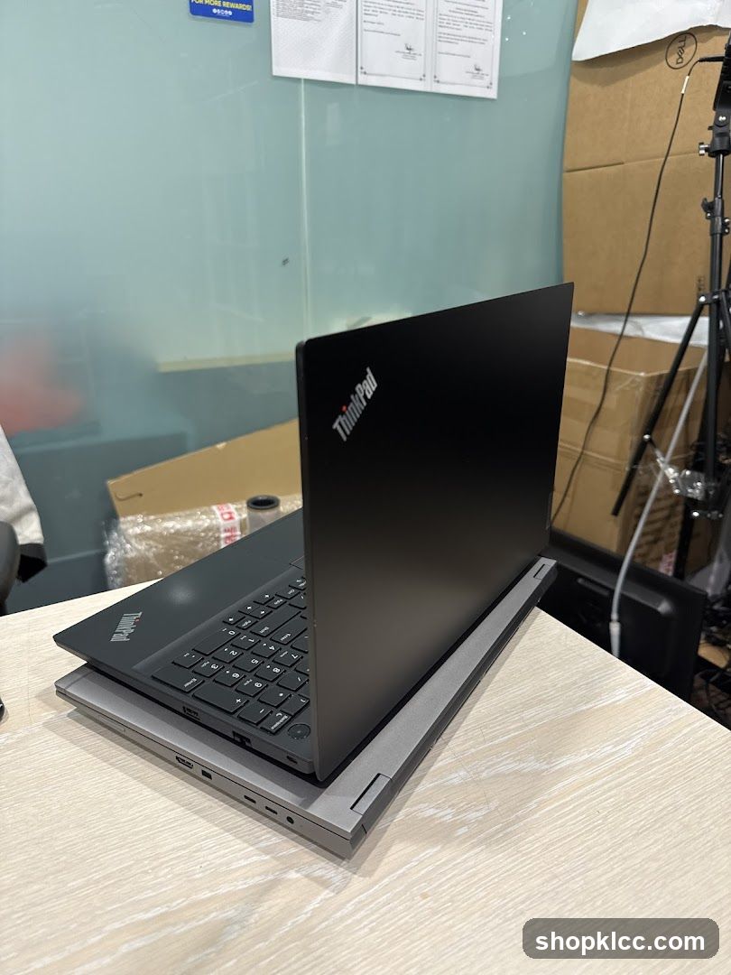 ThinkPad Laptop on Desk