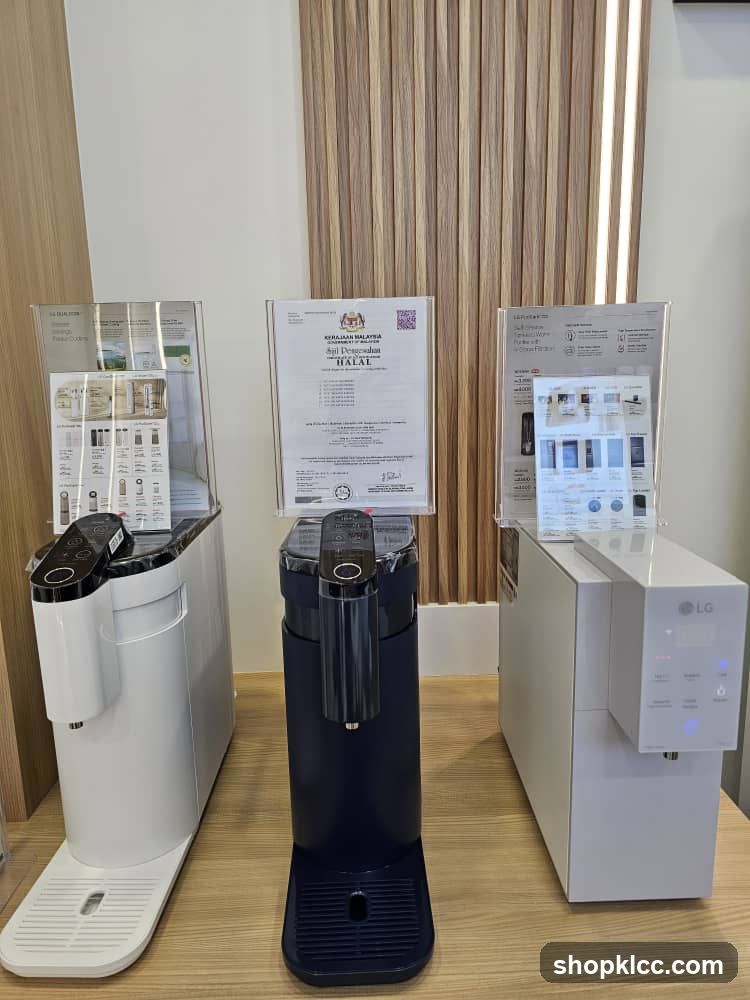 Water Purifiers Display