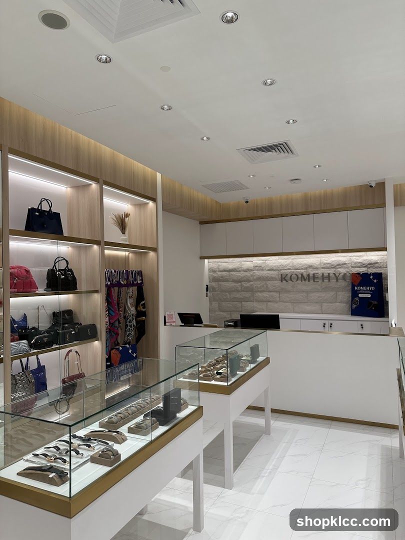 Komehyo Store Interior